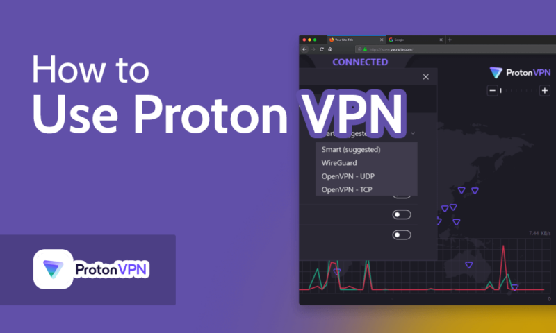 Proton VPN桌面客户端界面展示